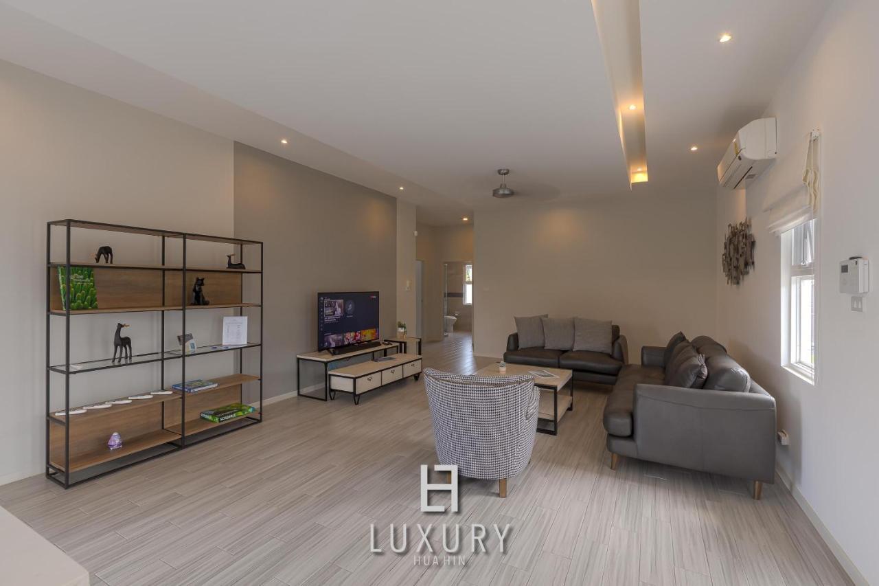 Modern 3 Bedroom Private Pool Villa - Mp67 Хуа Хин Екстериор снимка