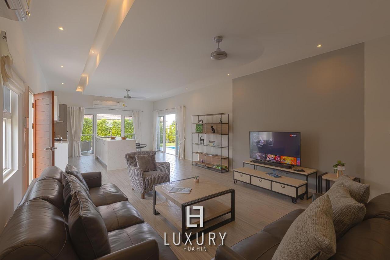 Modern 3 Bedroom Private Pool Villa - Mp67 Хуа Хин Екстериор снимка